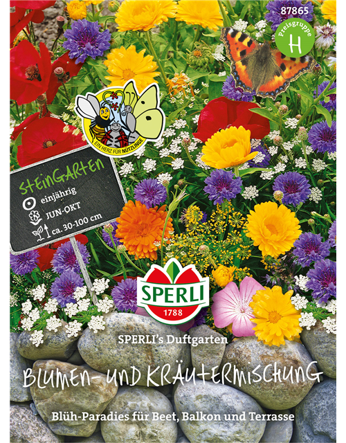 Blumen- und Kräutermischung 'Duftgarten'
