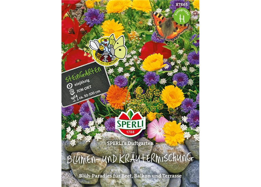 Blumen- und Kräutermischung 'Duftgarten'