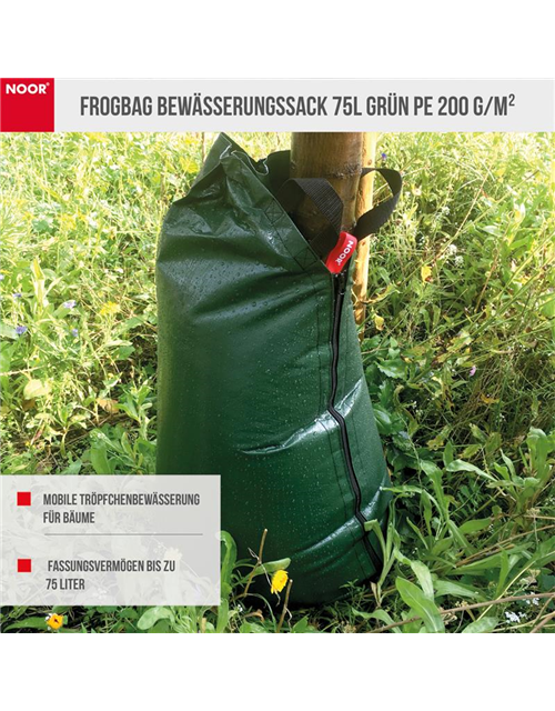 Frogbag Bewässerungssack 75l grün PE 200 g/m²