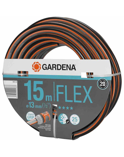 Gardena Gartenschlauch Comfort Flex 13 mm (1/2") 15 m mit PowerGrip bis 25 bar