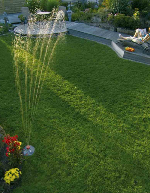 Gardena KomplettSet mit VielflächenVersenkregner AquaContour