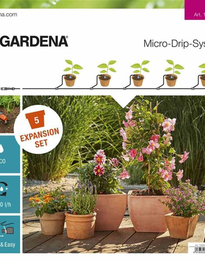 Gardena MDS Erweiterungsset für Pflanztöpfe