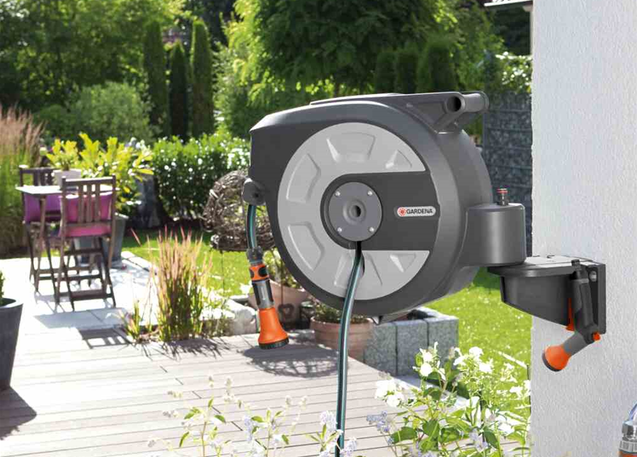 Gardena Schlauchbox city gardening 15 m, anthrazit, Inkl. Schlauch
