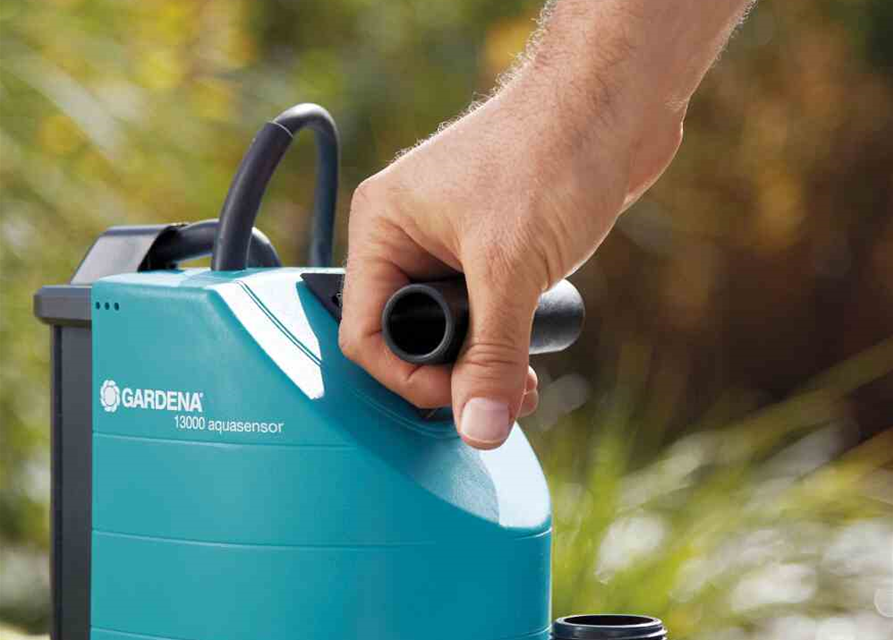Gardena Schmutzwasser Tauchpumpe 13000 aquasensor Gartencenter Stassen