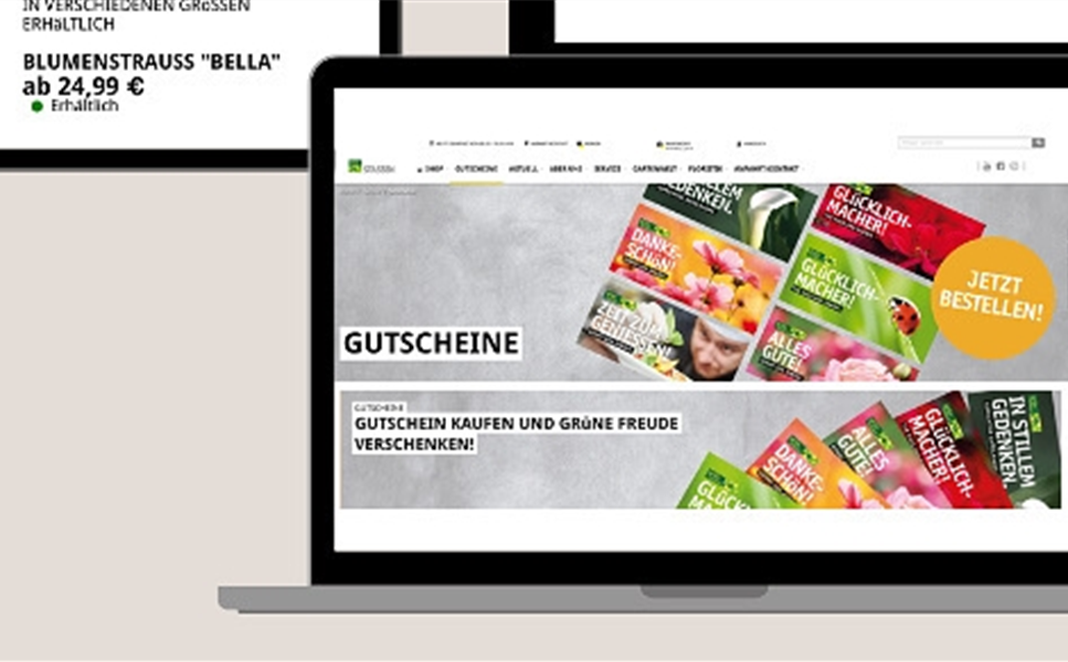 jederzeit und überall einkaufen - Unser Online Shop