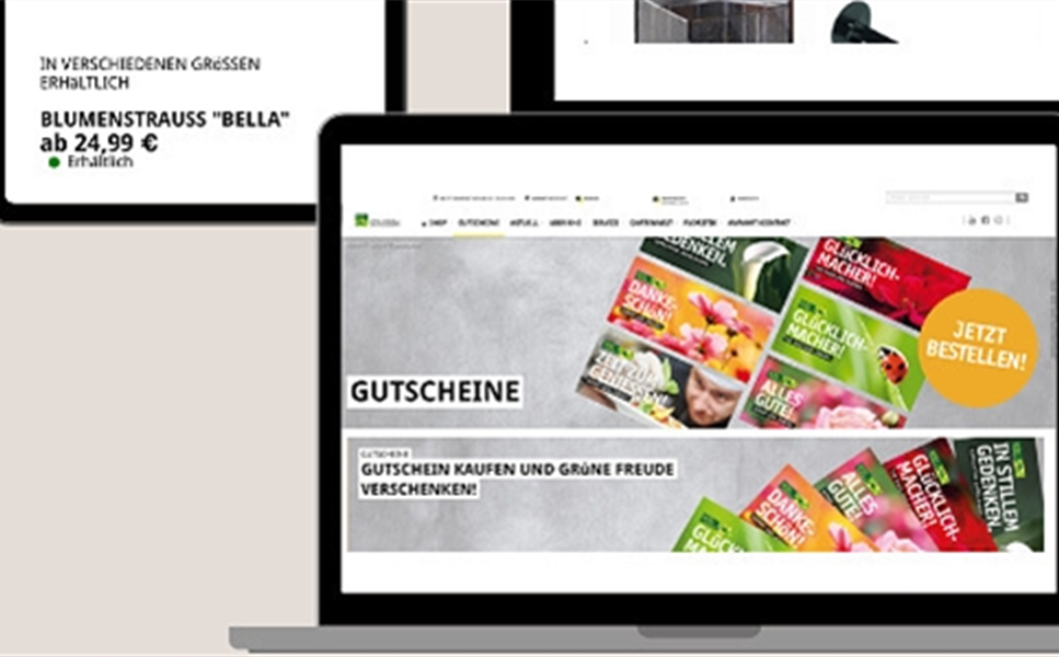 jederzeit von überall einkaufen - Unser Online Shop