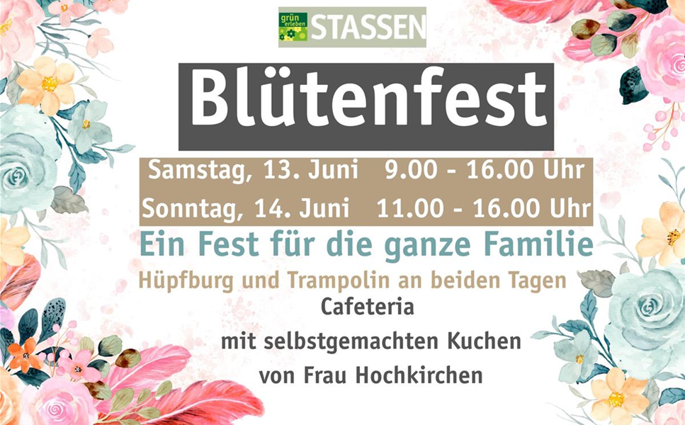 Ein Fest für die ganze Familie - Blütenfest