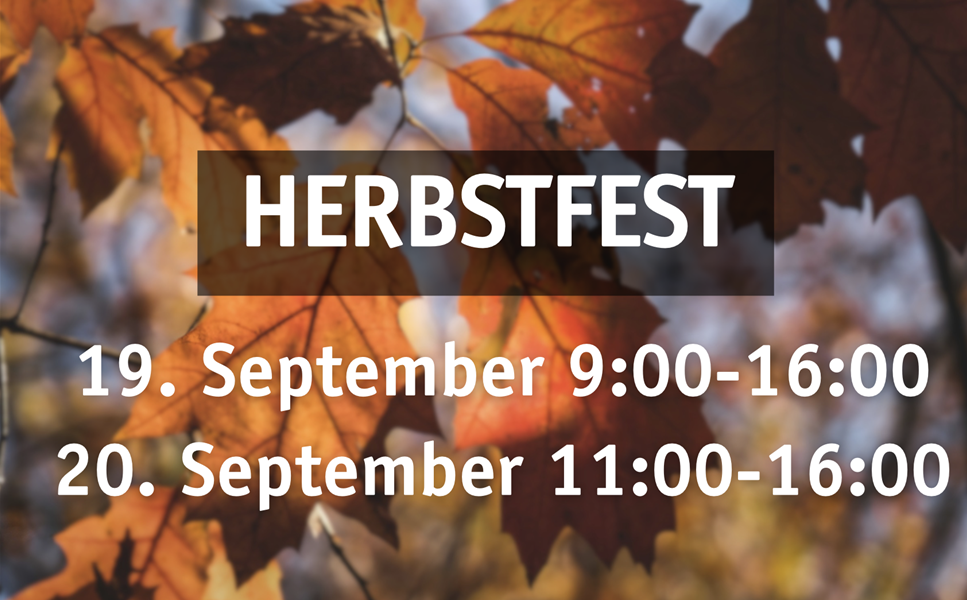 Welcome Autumn - Herbstfest