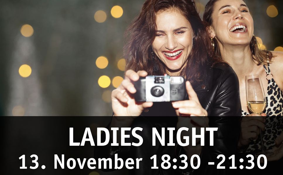 Livemusik, Catering, Weinprobe, Sektempfang und die neuesten Dekotrends - Ladies Night