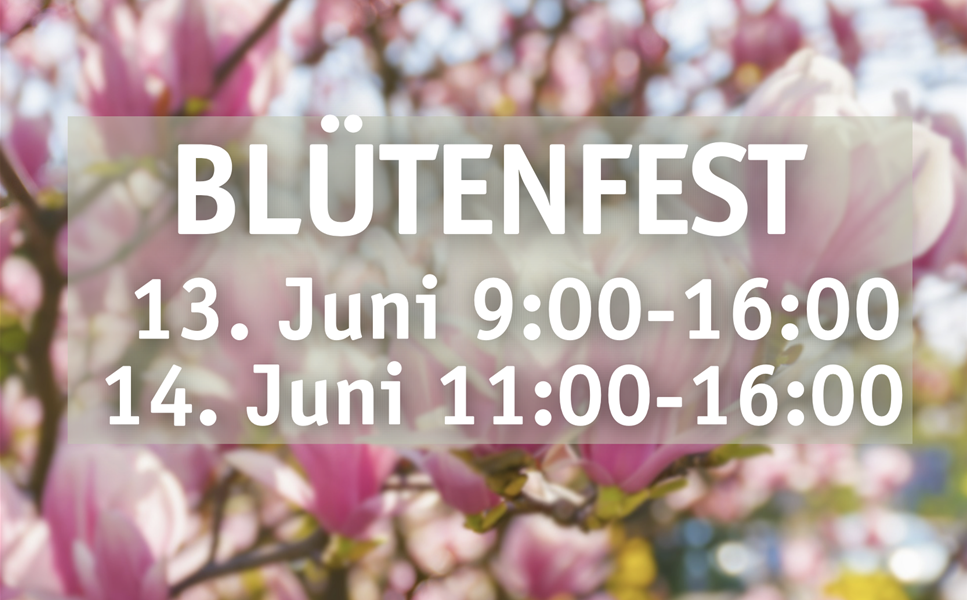 Ein Fest für die ganze Familie - Blütenfest