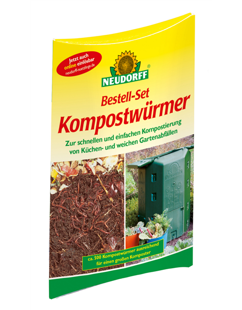 Neudorff Bestell-Set Kompostwürmer