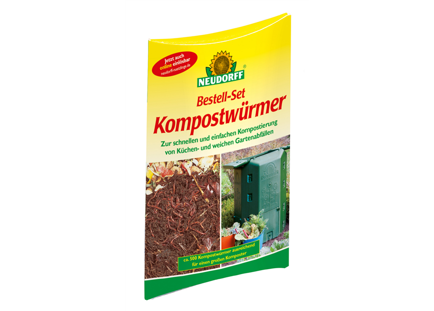 Neudorff Bestell-Set Kompostwürmer
